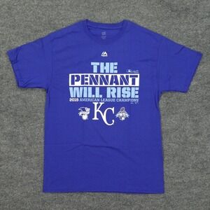 Kansas City Royals Shirt Mens Medium MLB Baseball 2015 AL Champions World Series